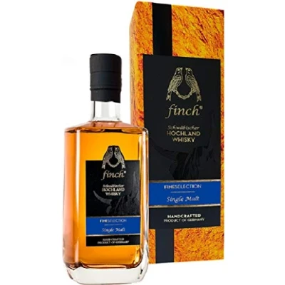 Abbildung von finch Whiskydestillerie FineSelection Single Malt 42Prozent vol Schwäbischer Whisky (1 x 0.5 l)