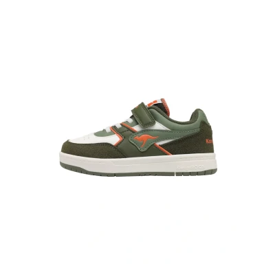 Abbildung von KangaROOS Jungen Unisex Kinder K CP Bounder EV Sneaker, Military Green/Flame, 29 EU