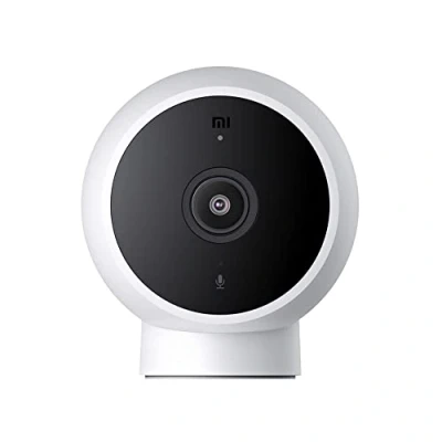 Abbildung von Xiaomi Mi Camera 2K (Magnetic Mount) WLAN Überwachungskamera (2304 x 1296 Pixel, optimierte AI Bewegungserkennung, 2 Wege Audio, Nachtsichtmodus mit 940nm Infrarot LEDs, 180 drehbare Magnethalterung)