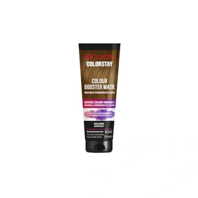 Abbildung von Revlon, Colorstay, Farb Booster Maske, temporäre Haarfarbe, Pflege zur der Färbung, belebt den Glanz, intensiviert, spendet Feuchtigkeit, braune oder warme Blonde, 125 ml, 6 Anwendungen