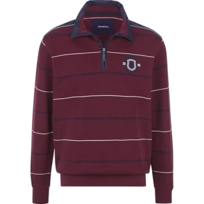 Abbildung von Babista Luccaverto Sweatshirt, Herren, Größe: Medium, Dunkelrot gestreift