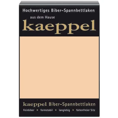 Abbildung von Kaeppel Spannbettlaken &quot;Spannbettlaken Biber&quot;, 100% Baumwolle, kuschelig weich ideal für Winter