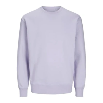 Abbildung von Jack &amp; Jones Jjestar Basic CREW NECK Sweatshirt, Herren, Größe: XS, Languid lavender