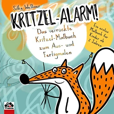 Abbildung von Kritzel Alarm! Das verrückte Malbuch zum Aus und Fertigmalen Ein erstes Kritzelbuch für Kinder ab 2 Jahre: Jahren