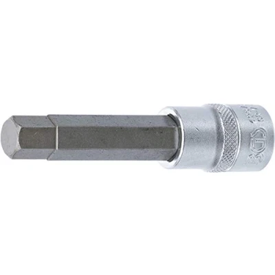 Abbildung von BGS 4267 Bit Einsatz Länge 100 mm 12,5 (1/2&quot;) Innensechskant 13