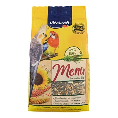 Abbildung von Vitakraft Nymphensittich Premium Men Vogelfutter 1 kg...