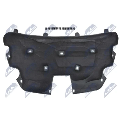 Abbildung von NTY EZC FR 102 Motorraumdämmung Motorhaube mit Befestigungsmaterial FORD: Focus 2 Cabriolet, Kombi, Schrägheck