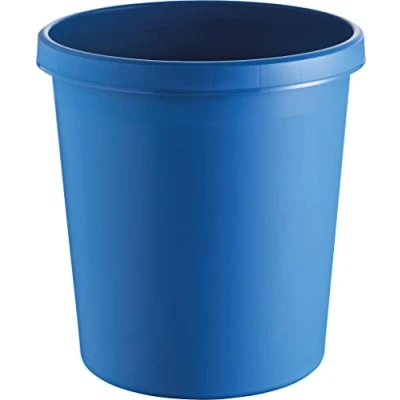 Abbildung von HELIT Papierkorb the german, 18 Liter, mit umlaufendem Griffrand
