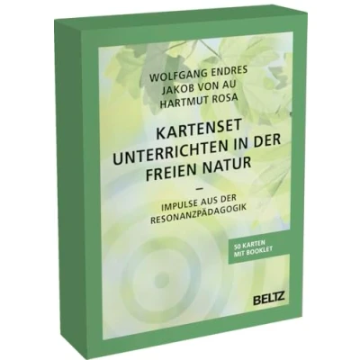Abbildung von Kartenset Unterrichten in der freien Natur: Impulse aus Resonanzpädagogik. 50 Karten und 24 Seiten Booklet