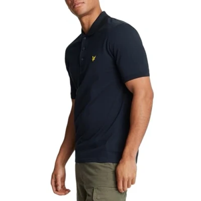Abbildung von Lyle &amp; Scott Plain Poloshirt, Herren, Größe: Small, Alpine sky
