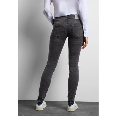 Abbildung von Street One Slim FIT Jeans Fit, Damen, Größe: 31x30, Grau