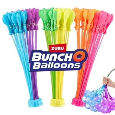 Abbildung von Bunch O Balloons Tropical Party 100+ Rapid Filling Self Sealing Water (3 Pack) by ZURU