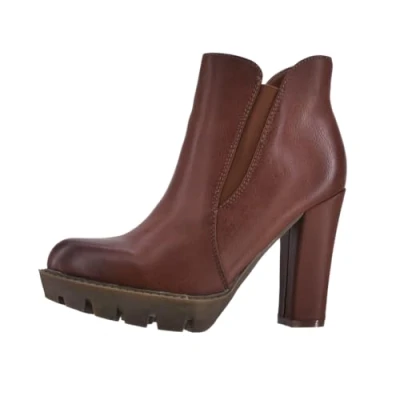 Abbildung von Elara High Heel Stiefelette, Damen, Größe: 41, Braun Schuhe