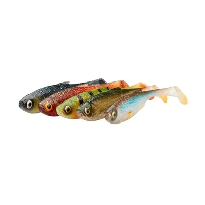 Abbildung von Savage Gear Craft Shad 10cm 6gr Clear Water Mix (5 Stück) Gummifisch
