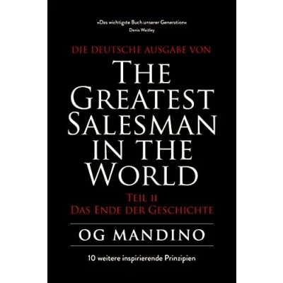 Abbildung von the Greatest Salesman in World Teil II: Das Ende der Geschichte 10 weitere inspirierende Prinzipien