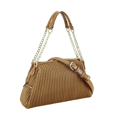 Abbildung von COLLEZIONE ALESSANDRO Schultertasche &quot;Audrey&quot;, elegante Tasche in modischem Material