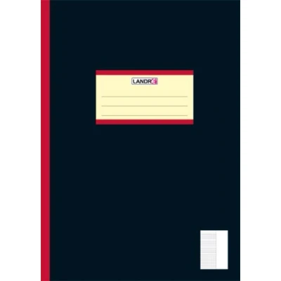 Abbildung von Landré Schulheft Oberschule A4, 20 Blatt, liniert mit 9 cm Rand, 25 Stück