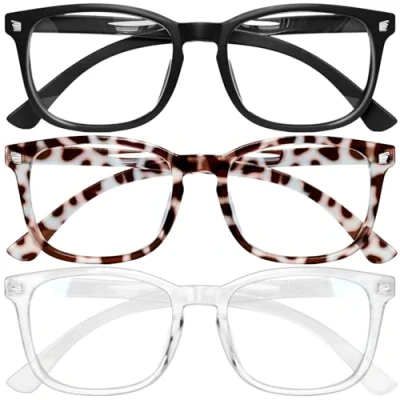 Abbildung von CCVOO Reading Glasses for Women/Men, Eyeglasses, Blue Light Readers Computer Eye Glasses, Cheaters