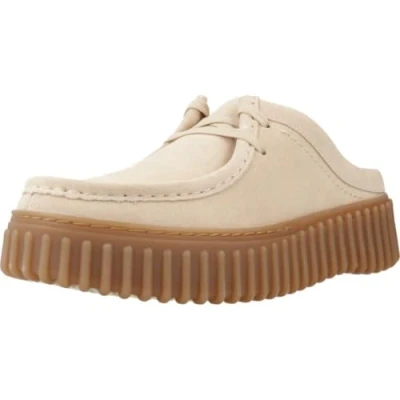 Abbildung von Clarks Torhill Pantolette flach, Damen, Größe: 37.5, Light tan Schuhe
