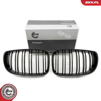 Abbildung von ESEN SKV 66SKV011 Kühlergrill schwarz matt BMW: 1 Schrägheck
