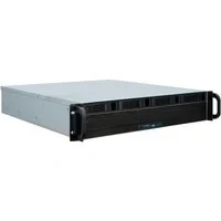 Abbildung von Inter Tech 2U 2404L S ATA Halterung Schwarz, Grau