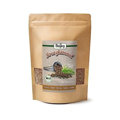 Abbildung von Biojoy BIO Kreuzkümmelsamen (500 g), Kreuzkümmel ganz, Kreuzkümmelsaat (Cuminum cyminum)