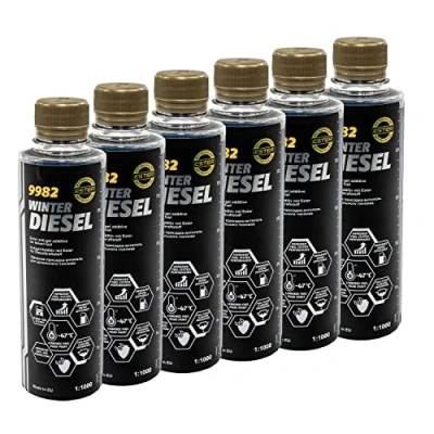 Abbildung von Winter Diesel Kraftstoff Additiv Fließverbesserer Mannol 9983 6 X 250 ml