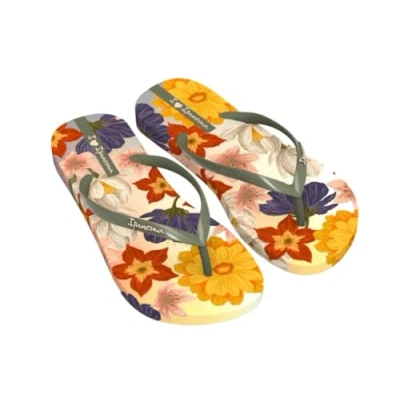 Abbildung von Ipanema Damen VERAO Tropical FEM Flipflop, BEIGE/Green, 37 EU