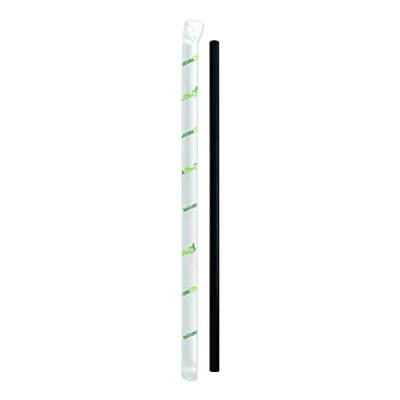 Abbildung von 14 x NatureStar Papiertrinkhalme Bio Classic 6x197mm schwarz VE=100 St