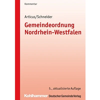 Abbildung von Gemeindeordnung Nordrhein Westfalen: Kommentar