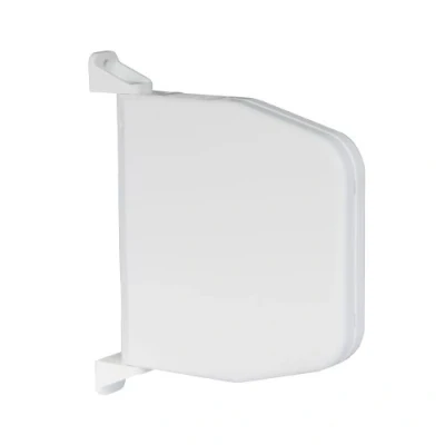 Abbildung von Selve Gurtwickler Aufputz mit Scharniersystem, weiss/ohne Gurt, Lochabstand 154 mm,