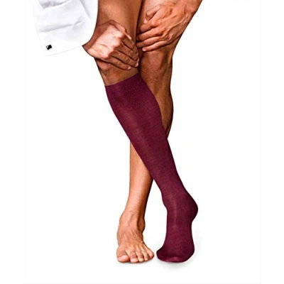 Abbildung von Falke NO. 6 Finest Merino &amp; SILK Kneehigh Kniestrümpfe barolo, Herren, Größe: 43/44, Barolo