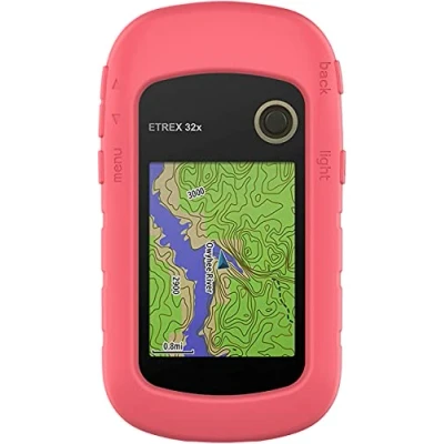 Abbildung von Shieranlee Schutzhülle kompatibel mit Garmin eTrex 22x,eTrex 32X,309X,eTrex 209X,eTrex 201X Hülle Silikon GPS Fahrrad Navi Cover Case