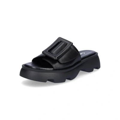 Abbildung von Gabor Pantolette hoch, Damen, Größe: 43, Schwarz Leder