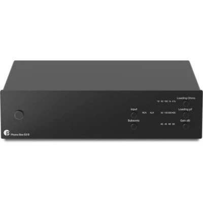 Abbildung von Phono Box S3 B, Symmetrischer audiophiler Vorverstärker, Schwarz