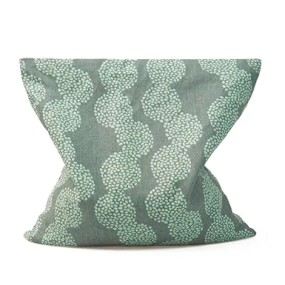 Abbildung von GRÜNSPECHT Kirschkern Kissen 19x19cm, Wärmekissen für Nacken, Bauch &amp; Rücken, Bezug aus 100% Baumwolle, Mikrowelle Backofen, grün (100 V7)