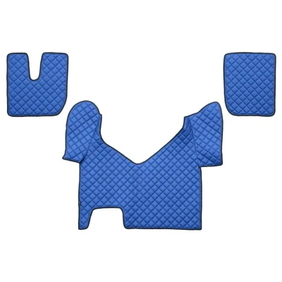 Abbildung von F CORE FL27 BLUE Fußmattensatz Eco Leder vorne 3 Blau