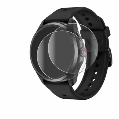 Abbildung von BROTECT 2 Stück Full Cover Schutzfolie für Mobvoi TicWatch Pro 5 Screen Displayschutz Folie [3D Curved, Anti Fingerprint, Kristall Klar]
