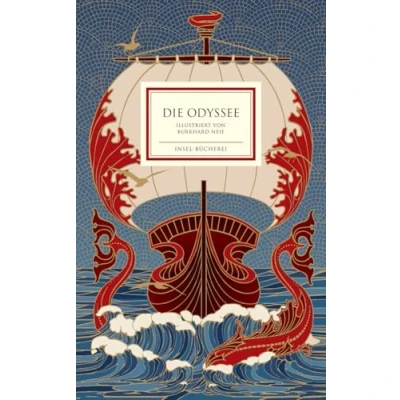 Abbildung von Die Odyssee: Farbintensiv und ausdrucksvoll in Szene gesetzt vom Illustrator Burkhard Neie Großformatige Sonderausgabe (Insel Bücherei)