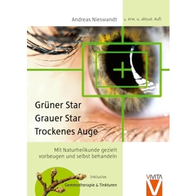 Abbildung von Grüner Star Grauer Trockenes Auge. Mit Naturheilkunde wirksam selbst behandeln: gezielt vorbeugen und behandeln