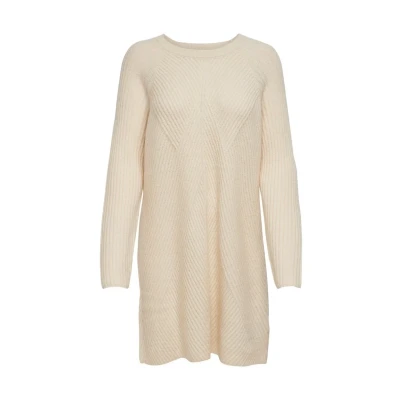 Abbildung von ONLY Onlcarol KNT NOOS Strickkleid, Damen, Größe: Medium, Whitecap gray