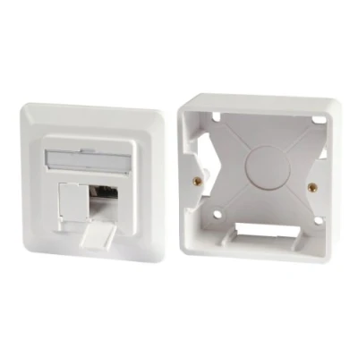 Abbildung von EFB Elektronik ET 25133AV5 R Steckdose 2 x RJ 45, weiß