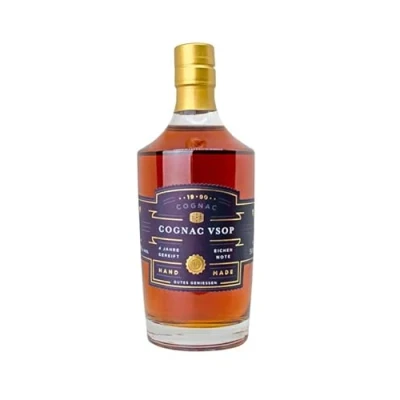 Abbildung von LAUX Cognac VSOP Vollmundiger Premium Weinbrand aus Frankreich Traditionelle Rezeptur Geschenkidee zum Vatertag (40% Vol.) (200 ml)