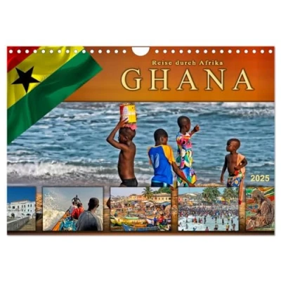 Abbildung von Reise durch Afrika Ghana (Wandkalender 2025 DIN A4 quer), CALVENDO Monatskalender