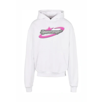 Abbildung von Upscale by Mister Tee Speed LOGO Kapuzenpullover, Herren, Größe: XXL, White