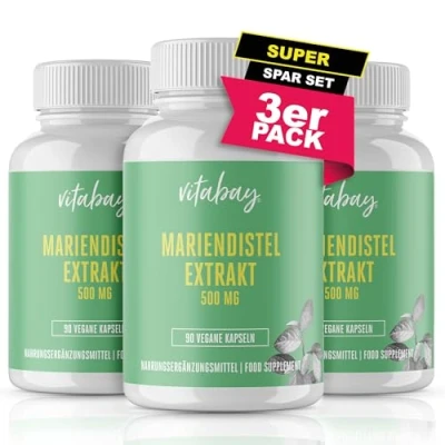 Abbildung von Vitabay Mariendistel Extrakt 500 mg 270 St