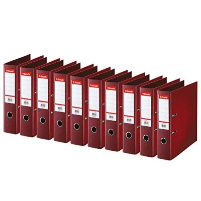 Abbildung von Esselte 320280 Plastik Ordner Standard, DIN A4, 75 mm, bordeaux