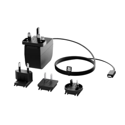 Abbildung von Raspberry Pi 4 offizielles Steckernetzteil [schwarz] 5.1V 3A mit USB 3.0 (Type C) Anschluss, inkl. Länderstecker
