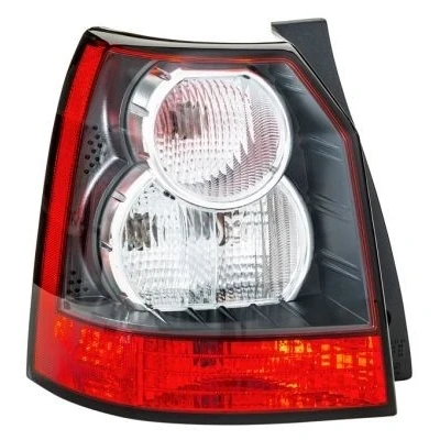 Abbildung von HELLA 2VA 354 666 111 Rückleuchte links P21W, PR21/5W, PY21W 12 weiß (2x) mit Glühlampen Lampenträger LAND ROVER: Freelander 2 SUV