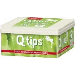 Abbildung von Q tips Bio Pflegestäbchen Papierschaft 160 St